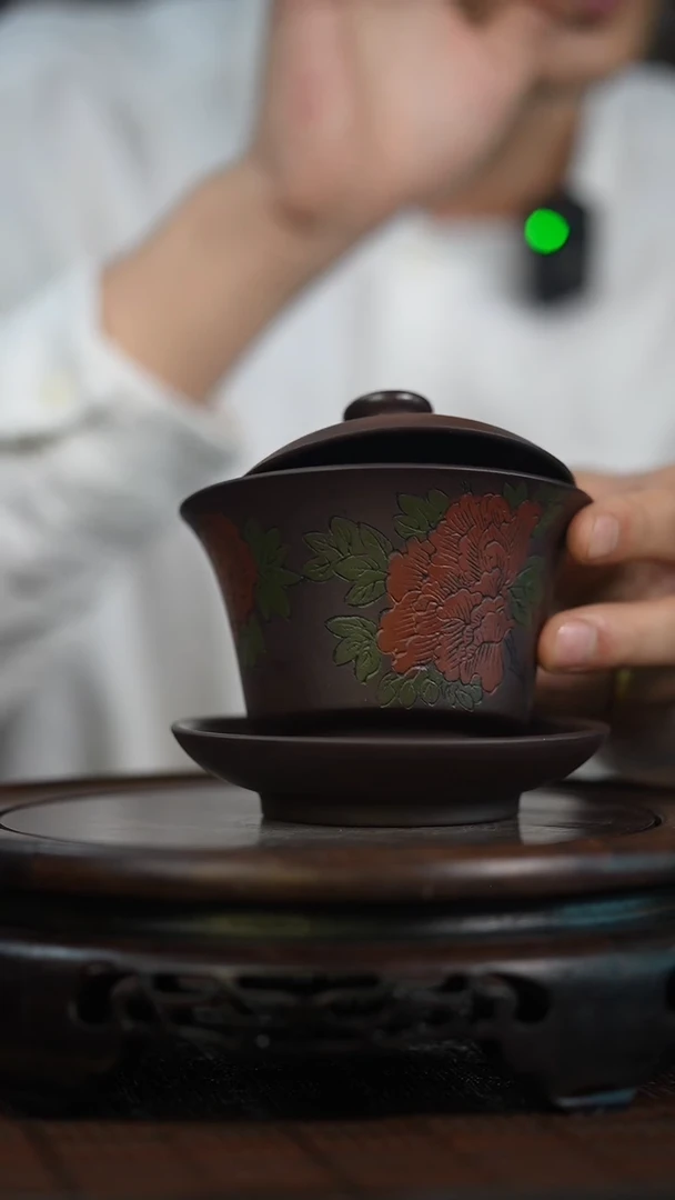 茶壶紫砂宜兴知衍传器原矿全手盖碗