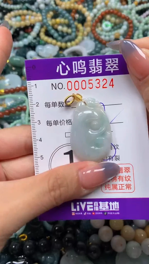 颈饰未镶嵌翡翠闪购005324