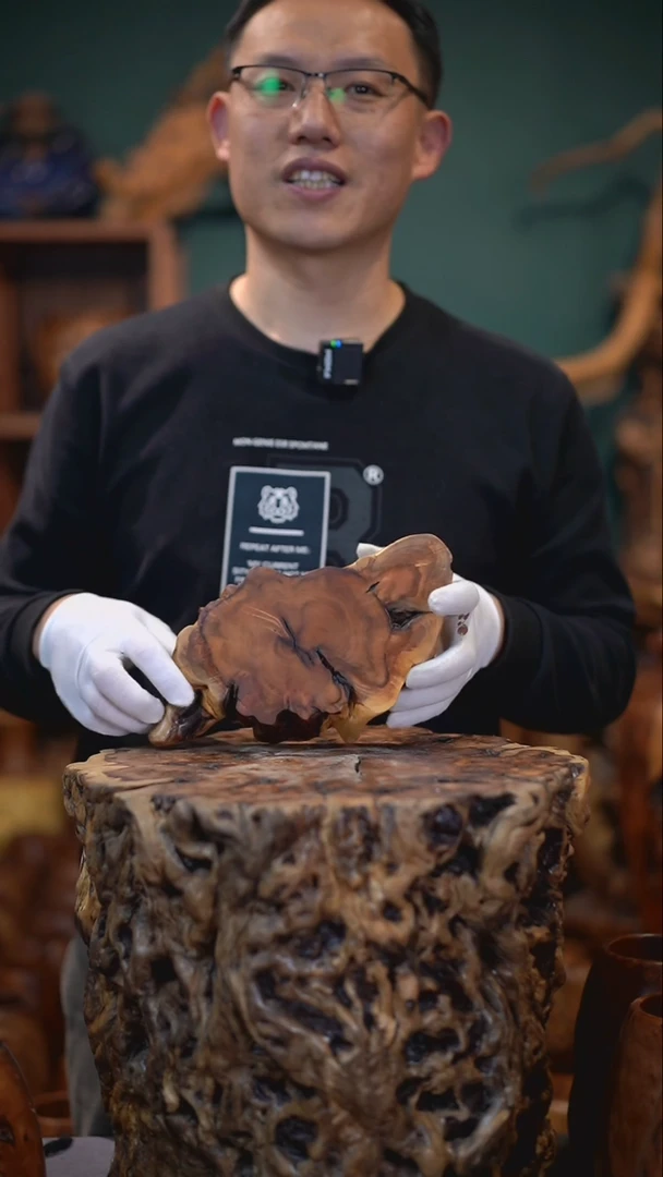 【闪购商品】枣木雷击枣木底座