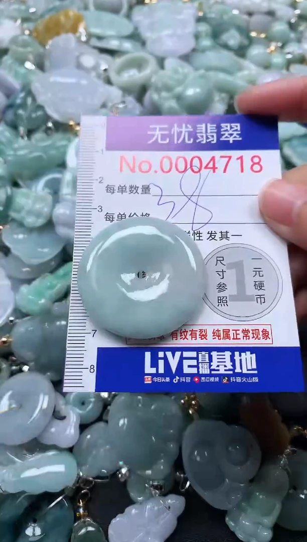 颈饰未镶嵌翡翠4718