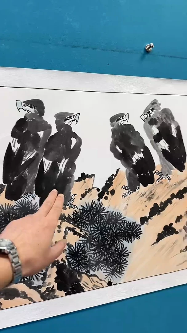 国画闪电购刘武绘画17