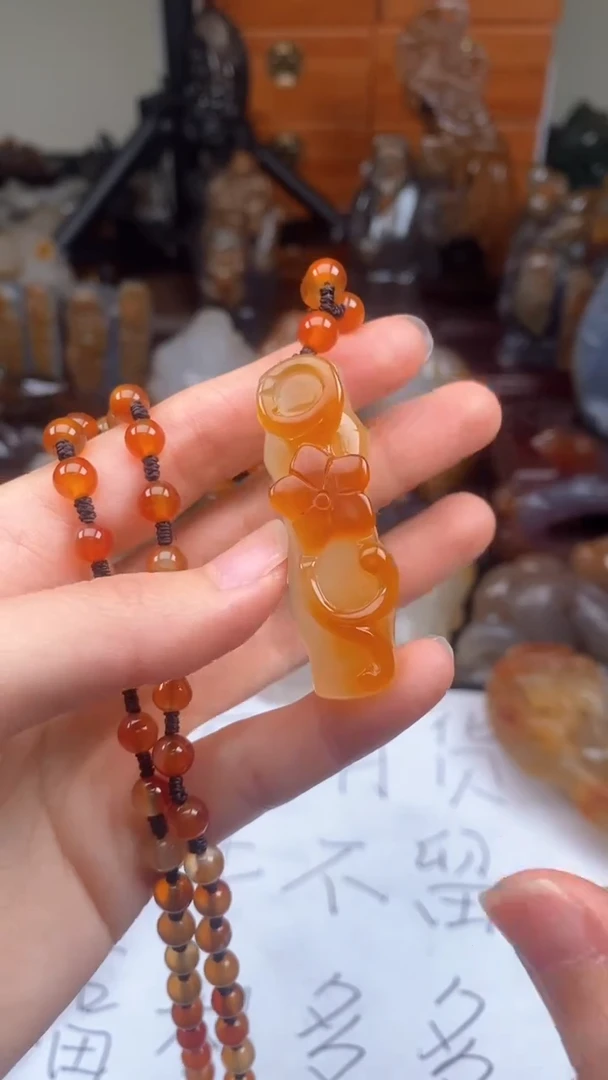 【闪购商品】玛瑙/玉髓颈饰未镶嵌AA