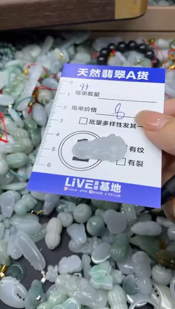 颈饰未镶嵌翡翠天然翡翠A货批量多样性发一件