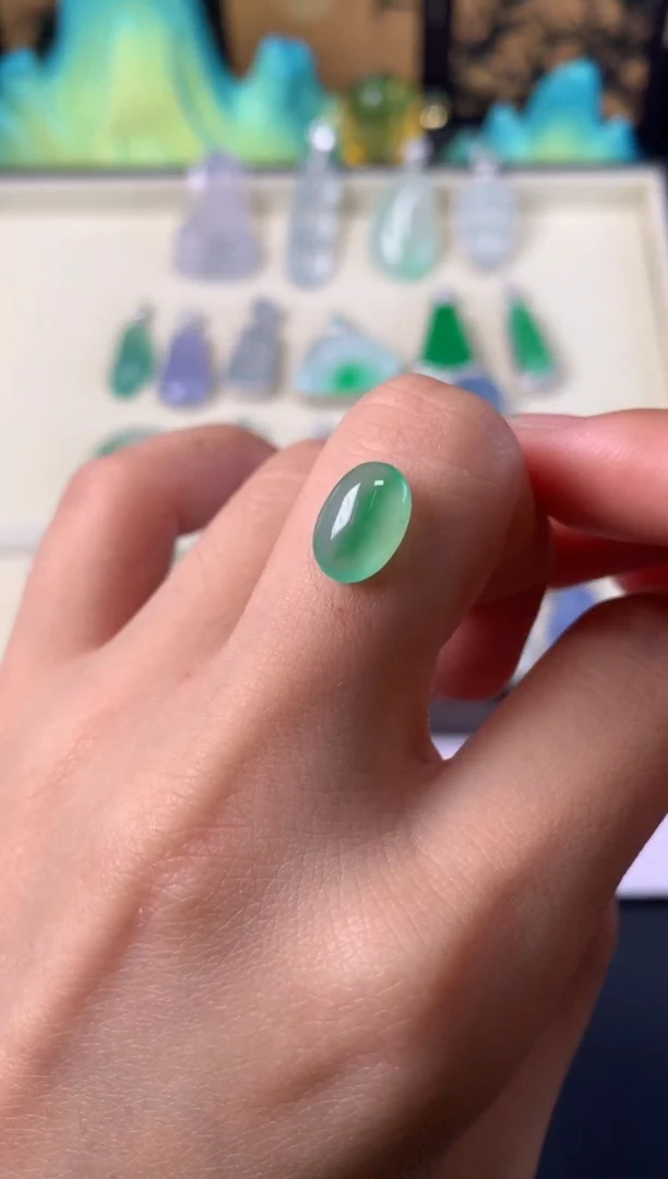 未镶嵌定制翡翠裸石（镶嵌定制）