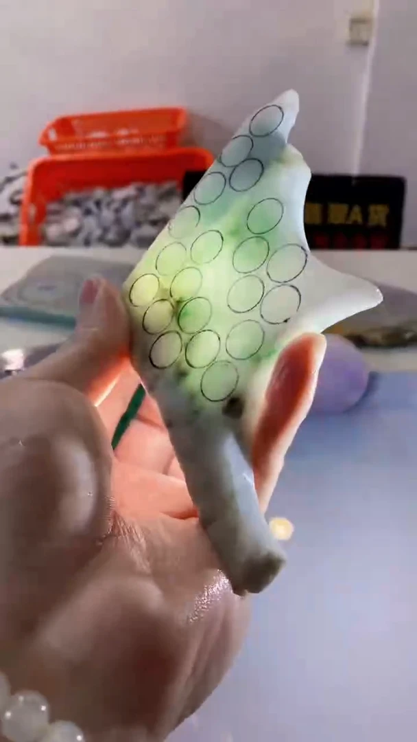颈饰未镶嵌翡翠缅甸A货翡翠741