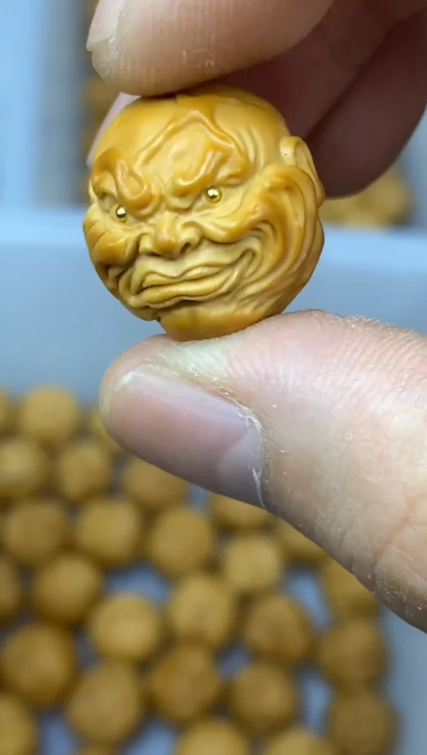 猴头核桃吊坠刀疤 恶僧