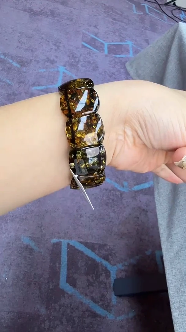 手链琥珀未镶嵌207秒拍号