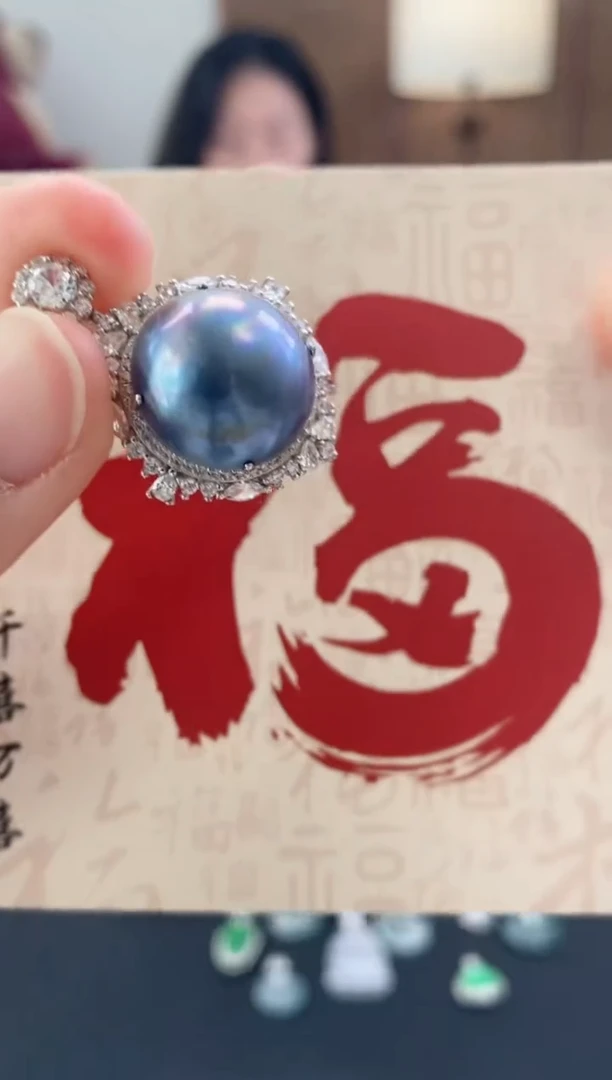 【闪购商品】拼合珍珠（马贝珠）吊坠(不含链)银S925镶嵌马贝珠吊坠