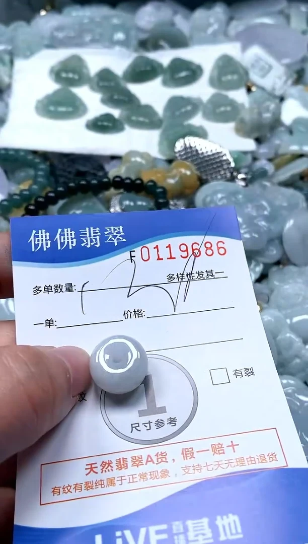 【闪购商品】翡翠颈饰未镶嵌闪购商品0119686