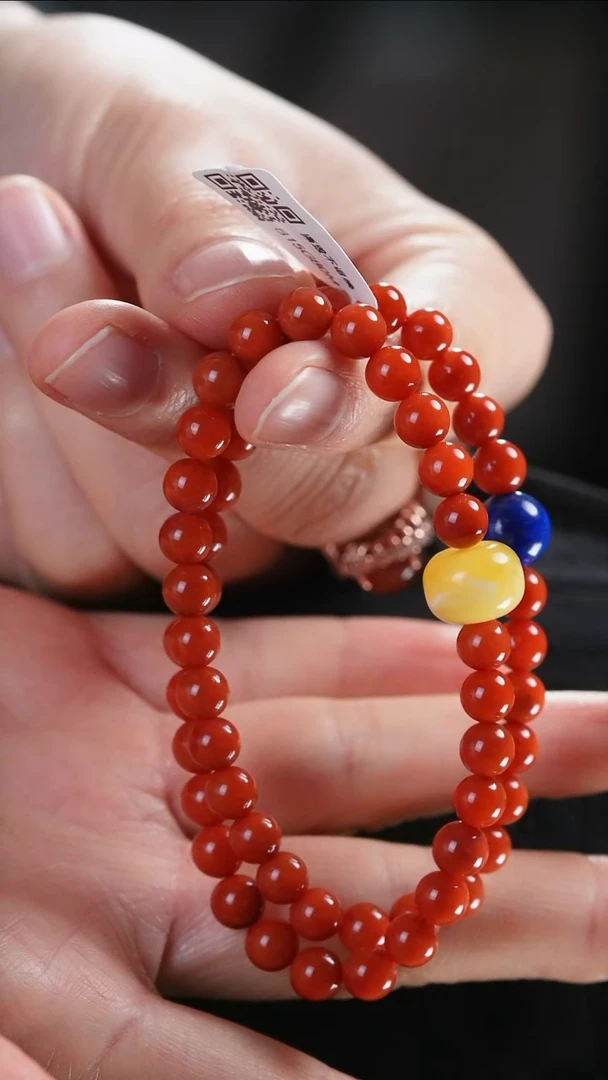 【闪购商品】南红玛瑙手串未镶嵌设计@@sj1468