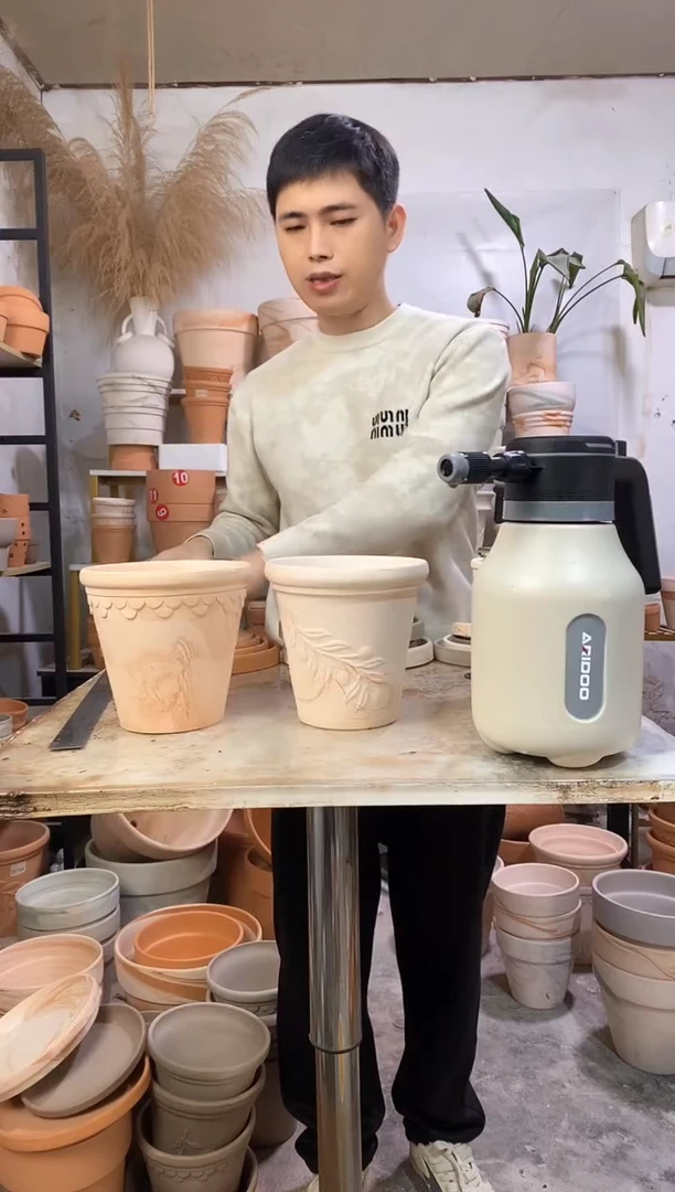 16*15玛奇朵巴洛克+橄榄枝组合 2盆2托