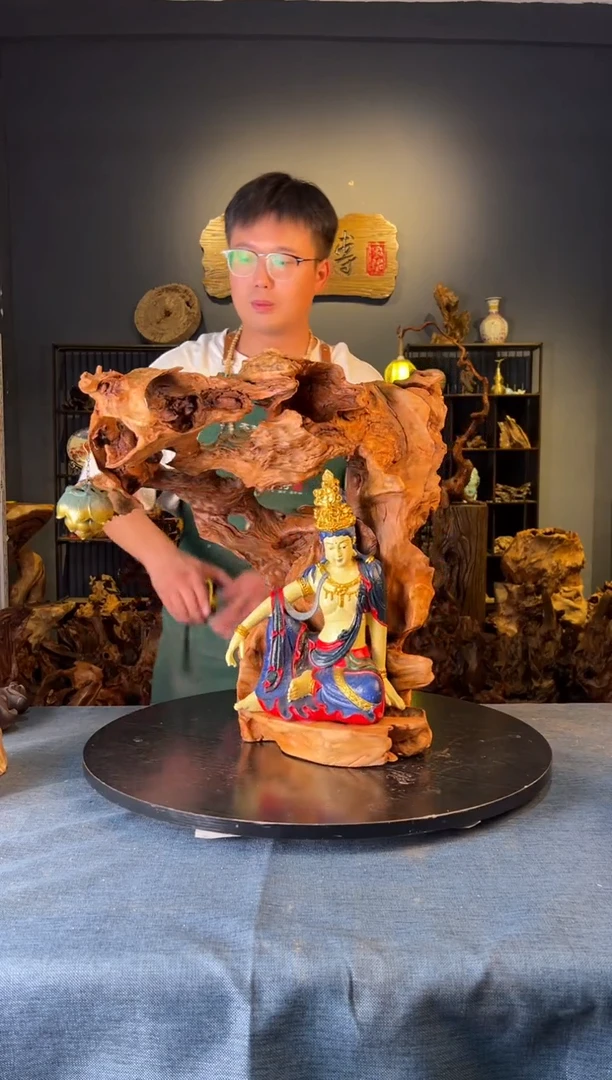 木卢师傅根艺作品（不包含人物摆件）