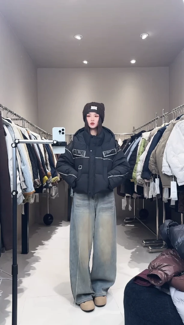 拼皮款羽羽服0000