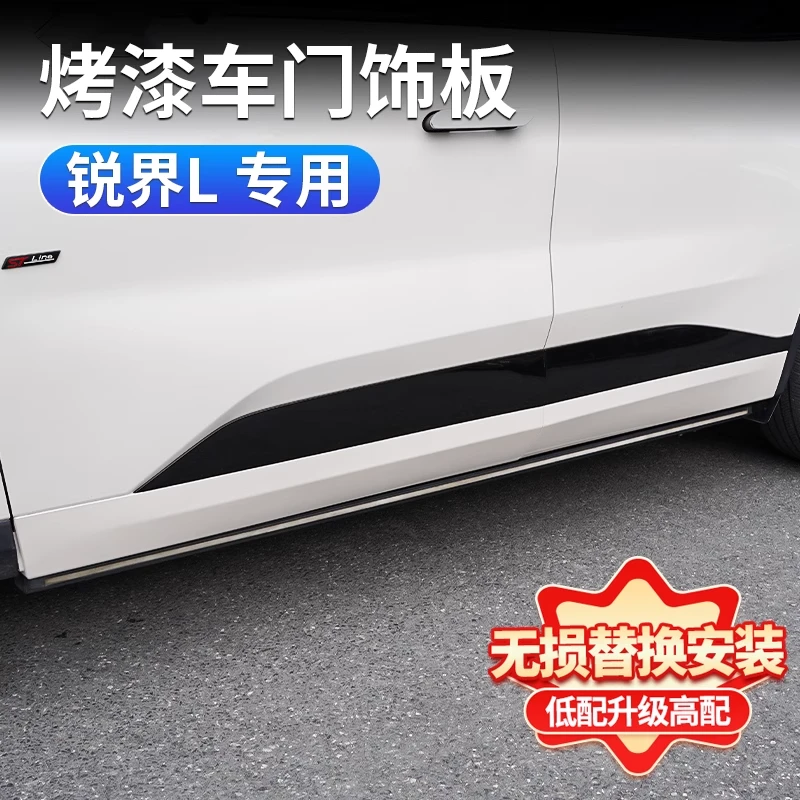 适用于福特新款锐界L车门装饰板豪华版时尚版升级至尊版烤漆门板