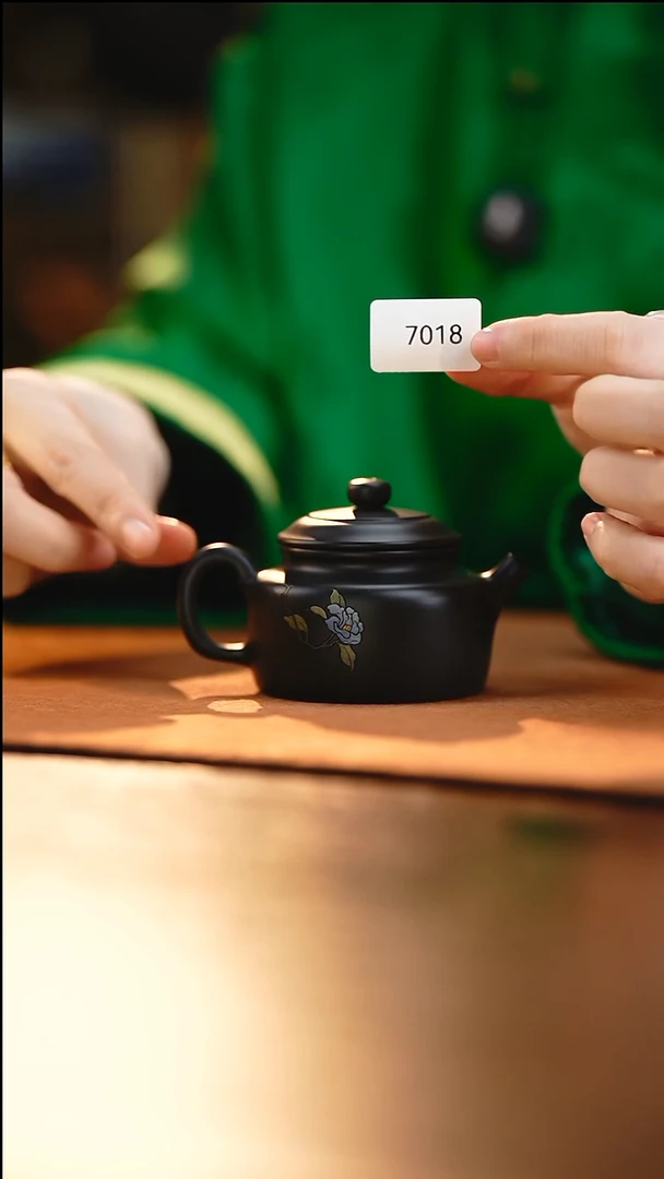 雲梦茶器紫陶茶壶7018