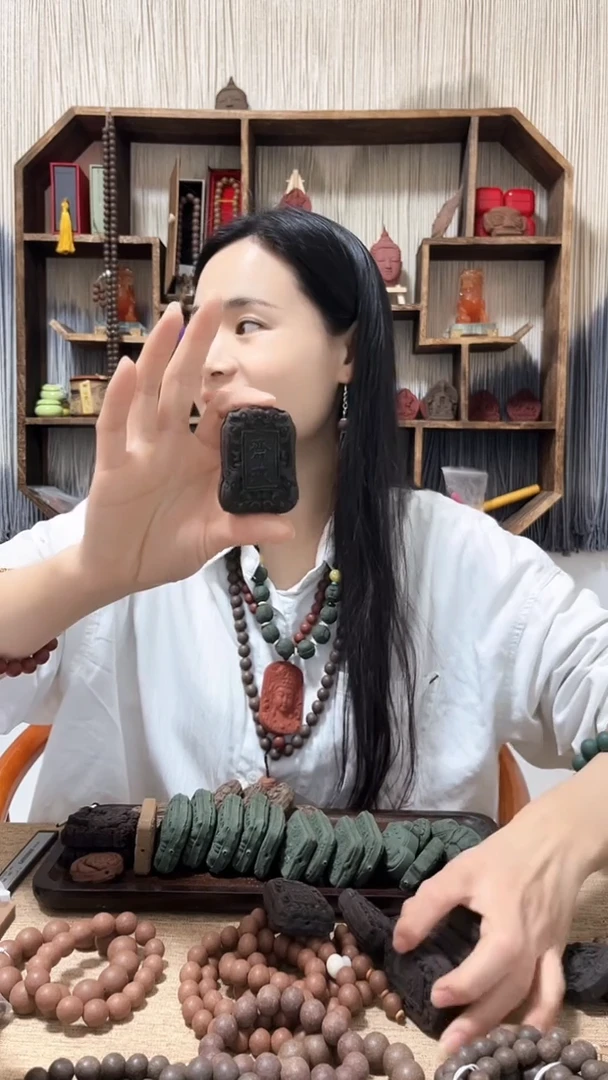 【闪购商品】泥塑六龄固本斋戒牌微瑕