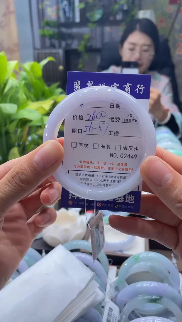 未镶嵌手镯翡翠2449****