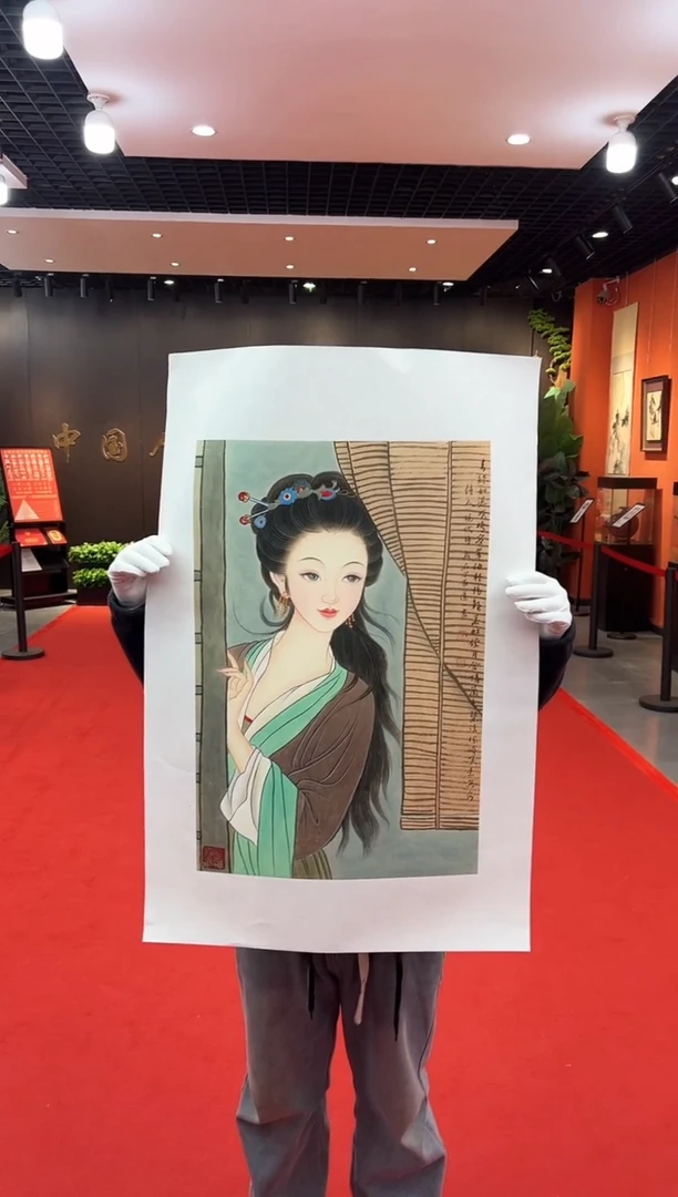 【闪购商品】国画道一老师亲笔绘画作品A22