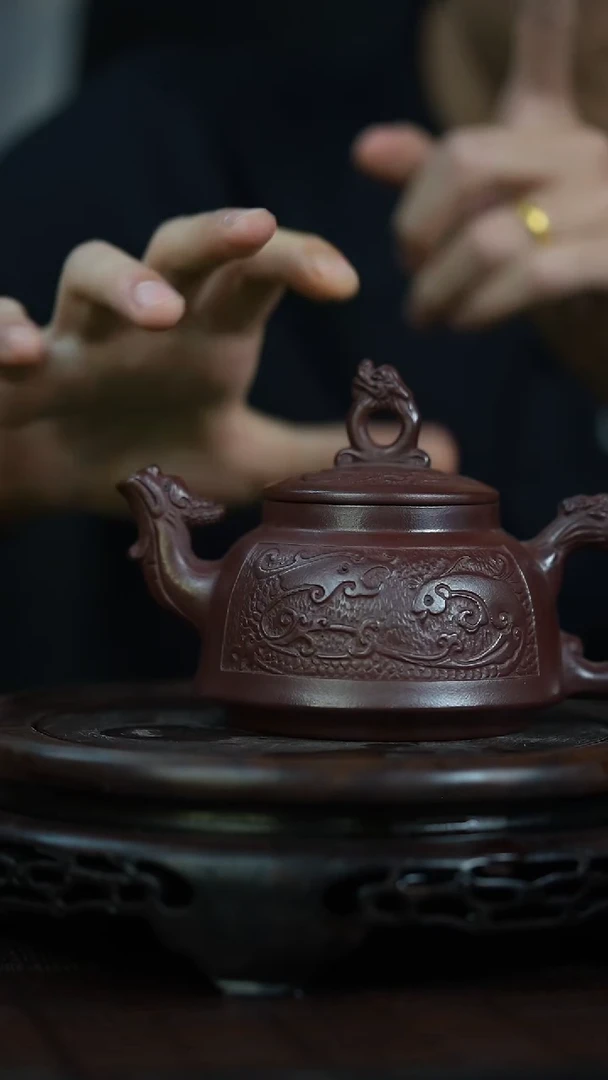 茶壶紫砂宜兴知衍传器原矿全手10