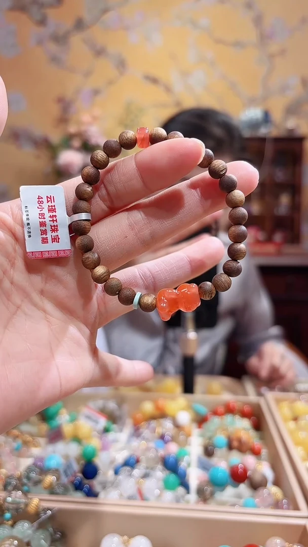 未镶嵌手链南红玛瑙保山南红趴趴猫设计款