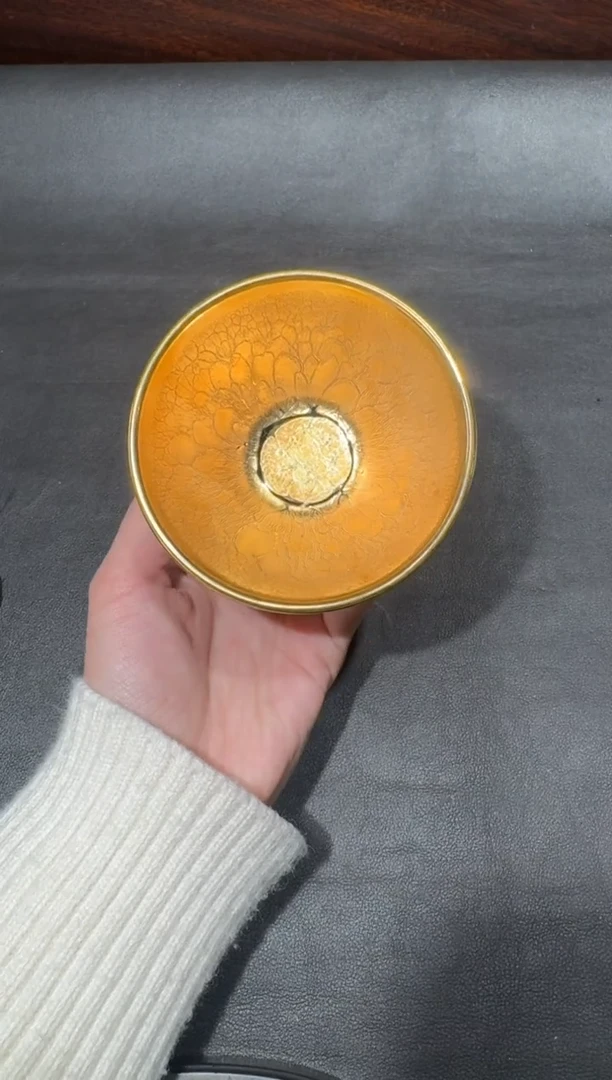 【闪购商品】茶盏建盏故事李英金油滴100