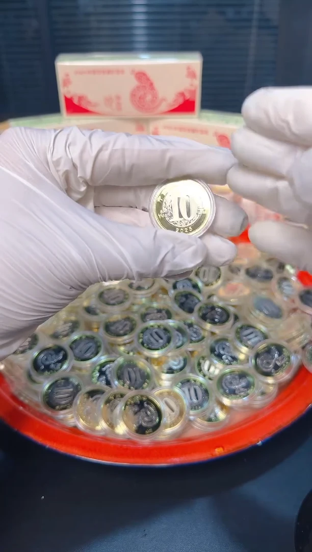 【闪购商品】其他普通金属塑料蛇币单枚红包评级款