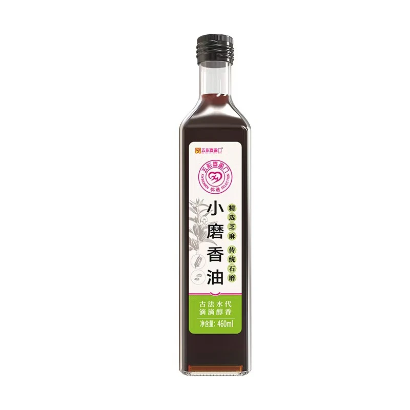 【五彩喜盈门】小磨香油460ml/瓶