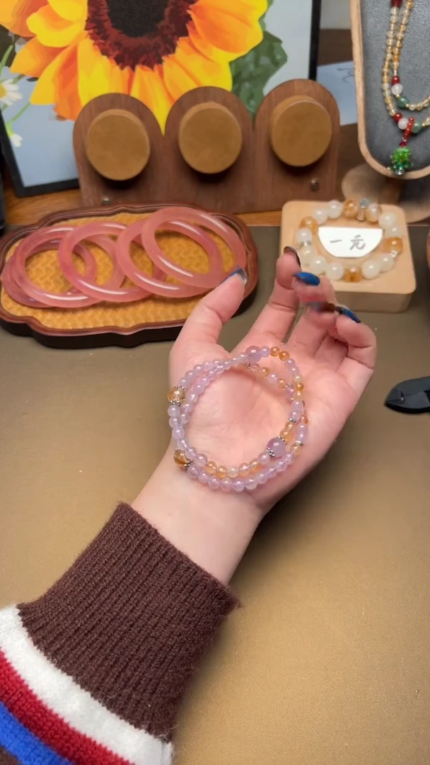 未镶嵌手串水晶1