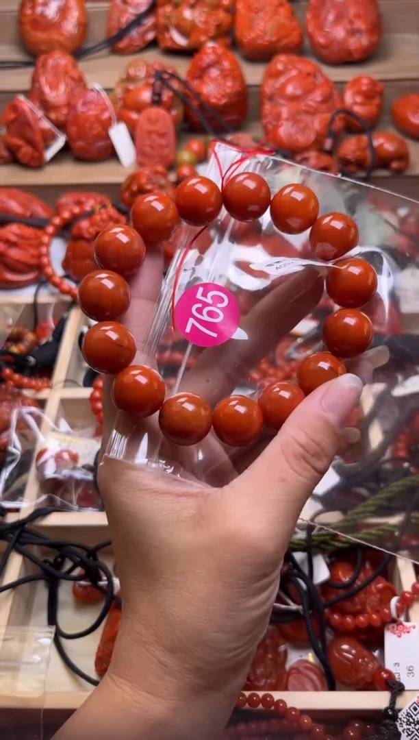 【闪购商品】南红玛瑙珠宝奇石未镶嵌765-15+