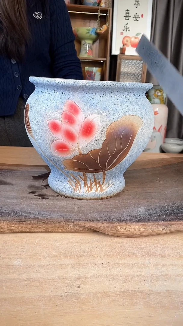 【闪购商品】摆件17-82口22高21    一个