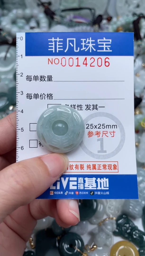 颈饰未镶嵌翡翠14206