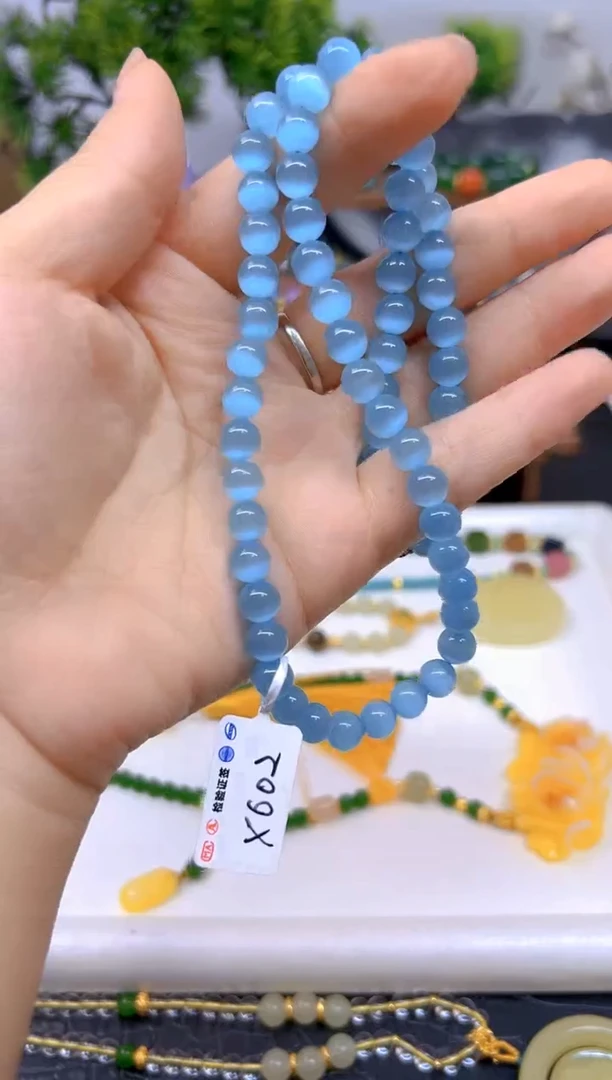 未镶嵌颈饰碧玺DIY款X602