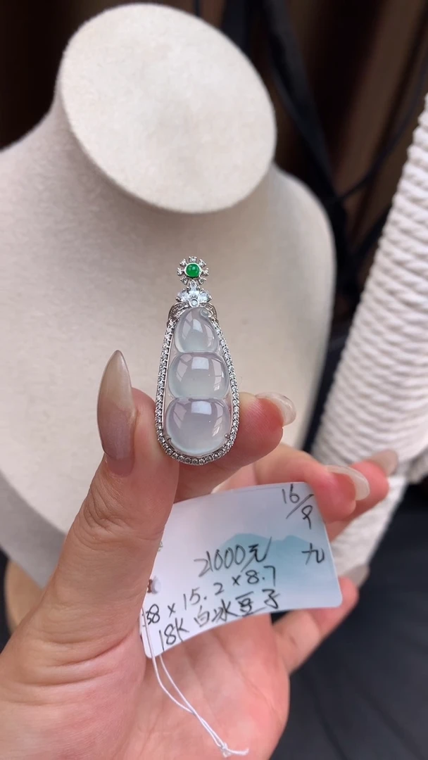 颈饰未镶嵌翡翠自带#送人#，联系客服核对地址~