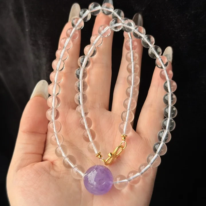 白水晶项链 白水晶项链