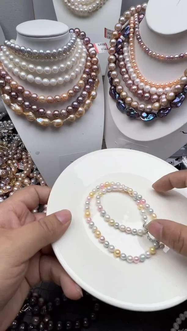 【闪购商品】淡水珍珠颈饰未镶嵌1