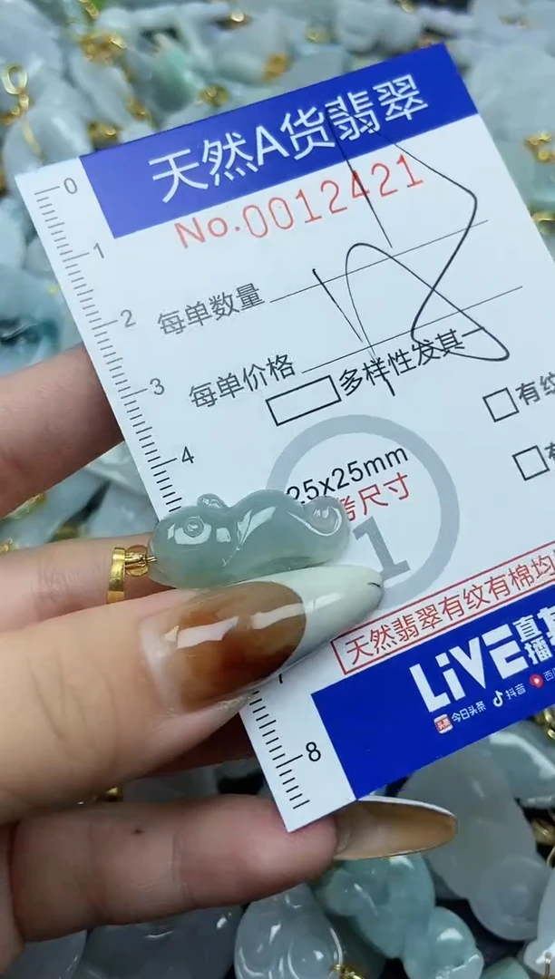【闪购商品】翡翠颈饰未镶嵌天然A货翡翠