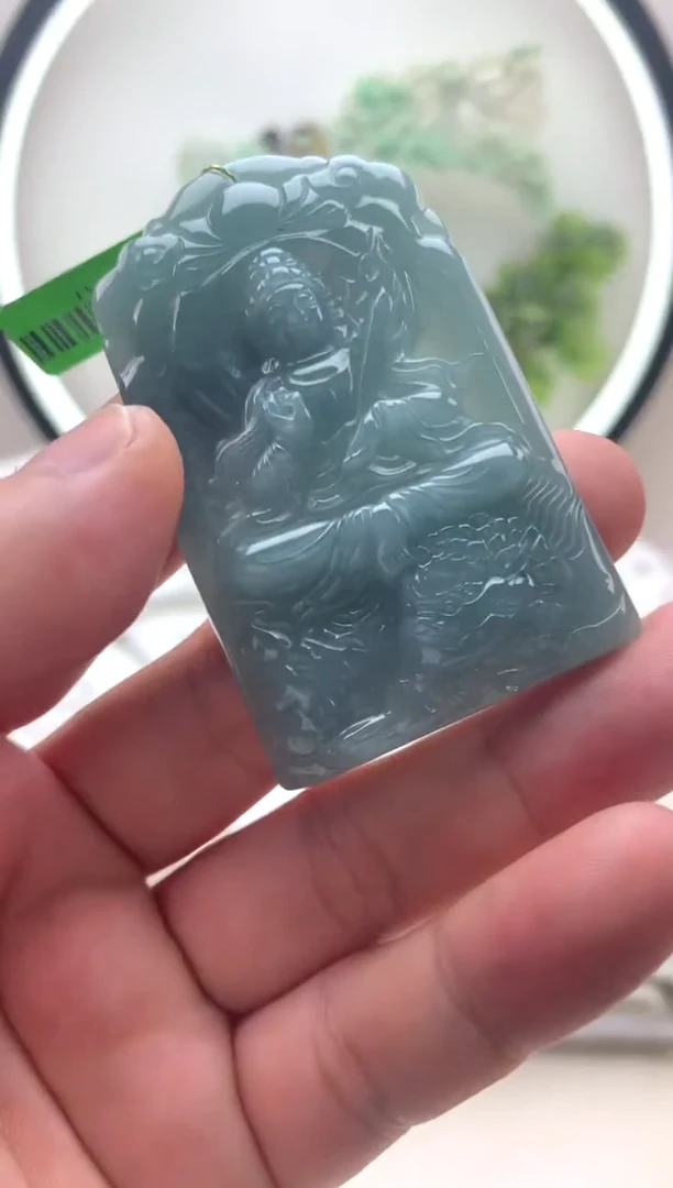 颈饰未镶嵌翡翠文殊