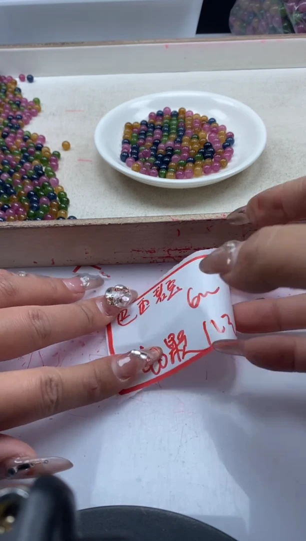 【闪购商品】碧玺颈饰未镶嵌w20碧玺6mm*40颗