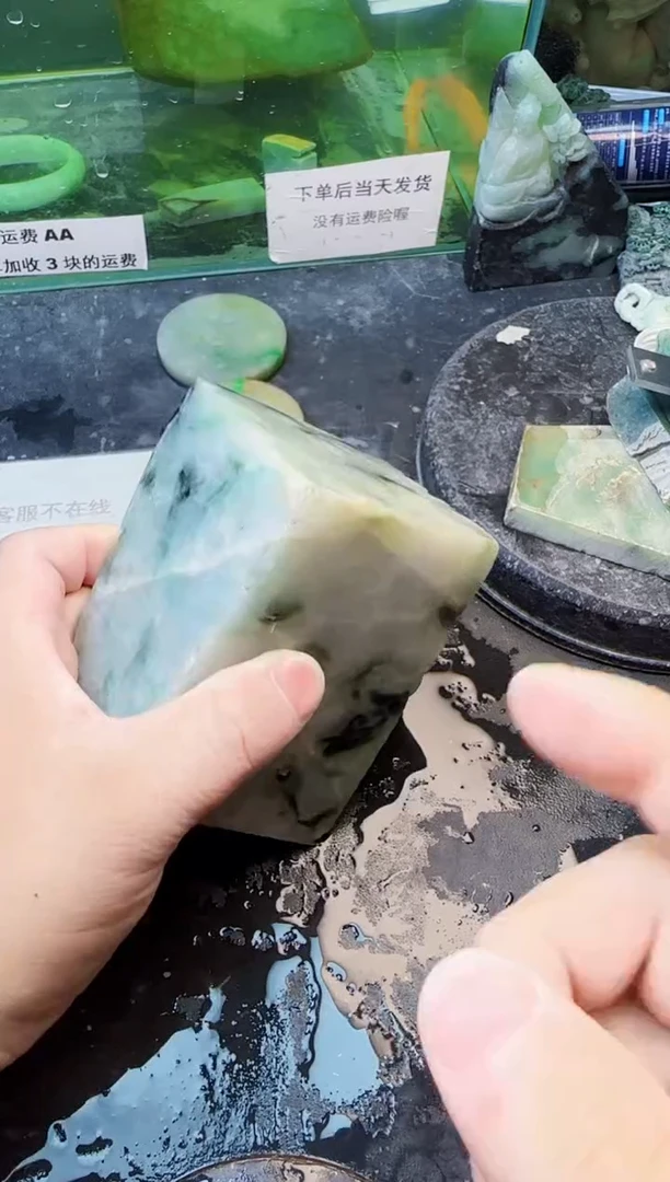 翡翠未镶嵌颈饰天然翡翠091