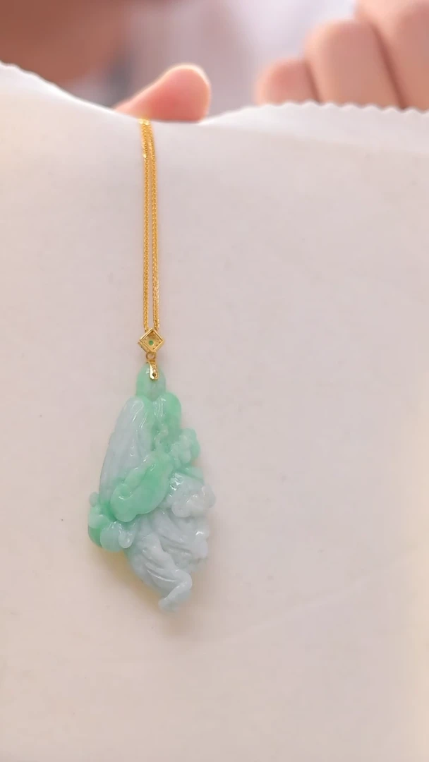 【闪购商品】翡翠颈饰未镶嵌24小时内发货质保A货