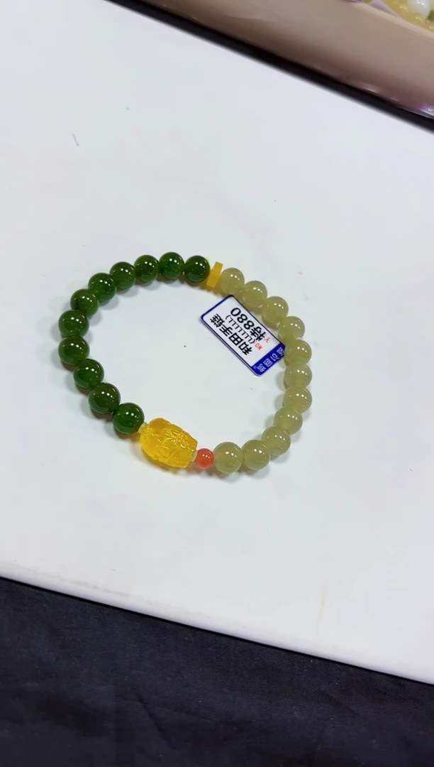 颈饰未镶嵌和田玉手链