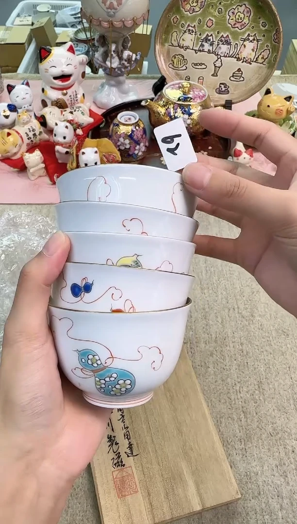 瓷片辰辰的瓷器好看到爆