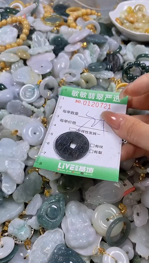 【闪购商品】翡翠颈饰未镶嵌闪购0120721多样性发其一