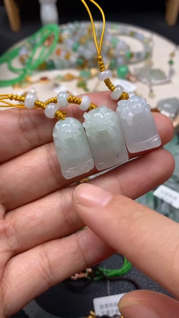 【闪购商品】翡翠颈饰未镶嵌多样性发其一27062