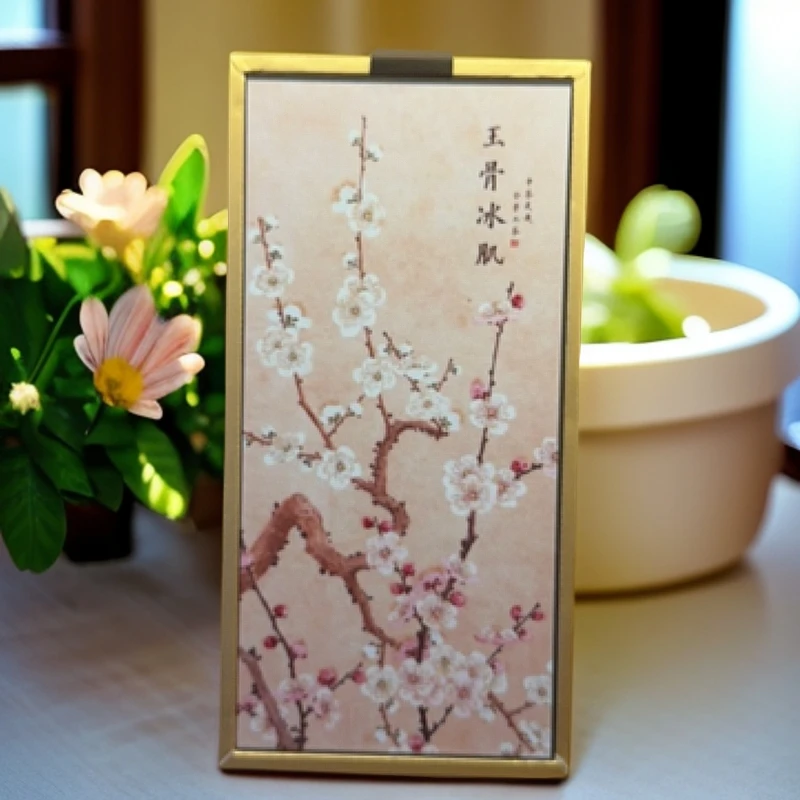 梅兰竹菊 玉骨冰肌  (梅） 茶愚手工坊  武夷岩茶