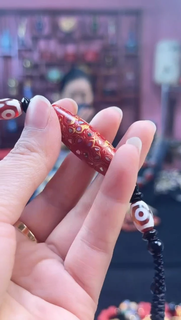 非遗 犀皮漆路路通 金红