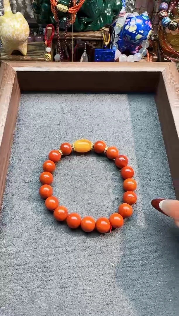 【闪购商品】南红玛瑙手链银S925镶嵌5644546546