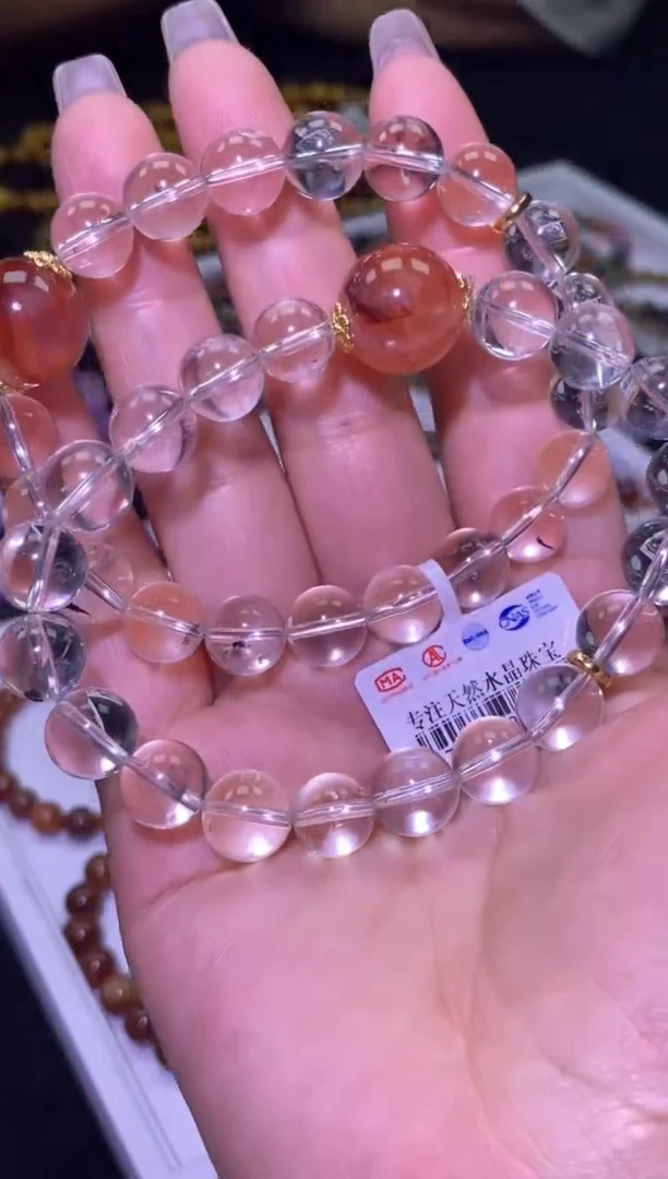 未镶嵌手链水晶闪灵钻幸运石DIY手链-多样性发其一