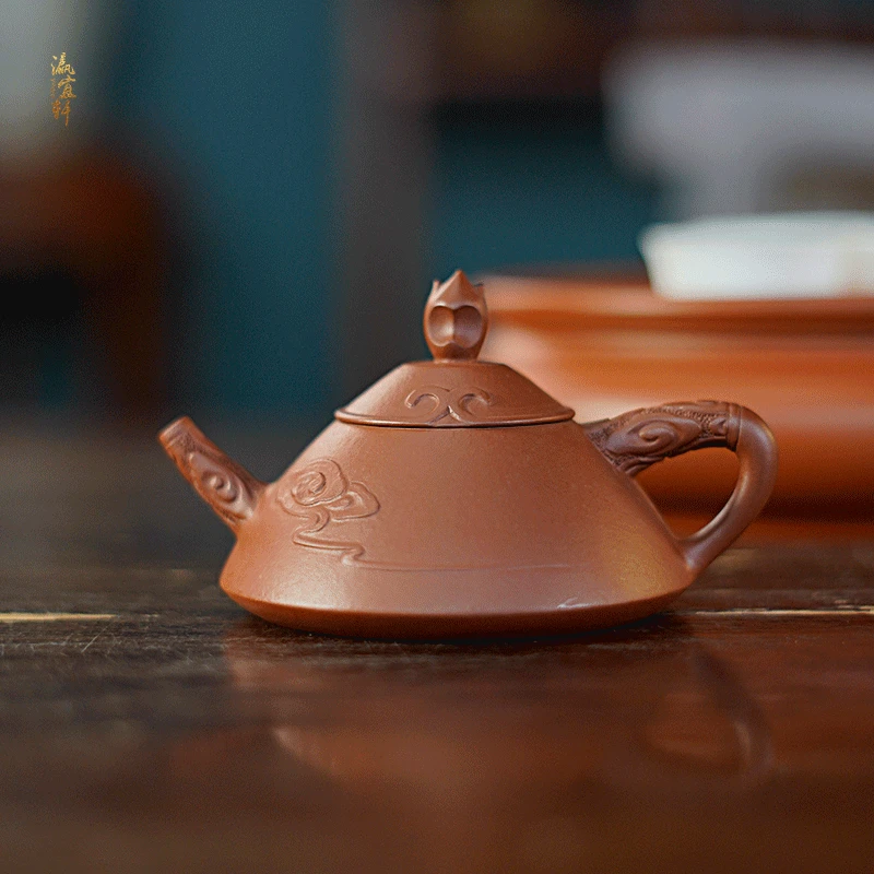 瀛宜轩卢桂荣猴壶悟空壶潮州手拉壶纯手工高档送礼全手工手制