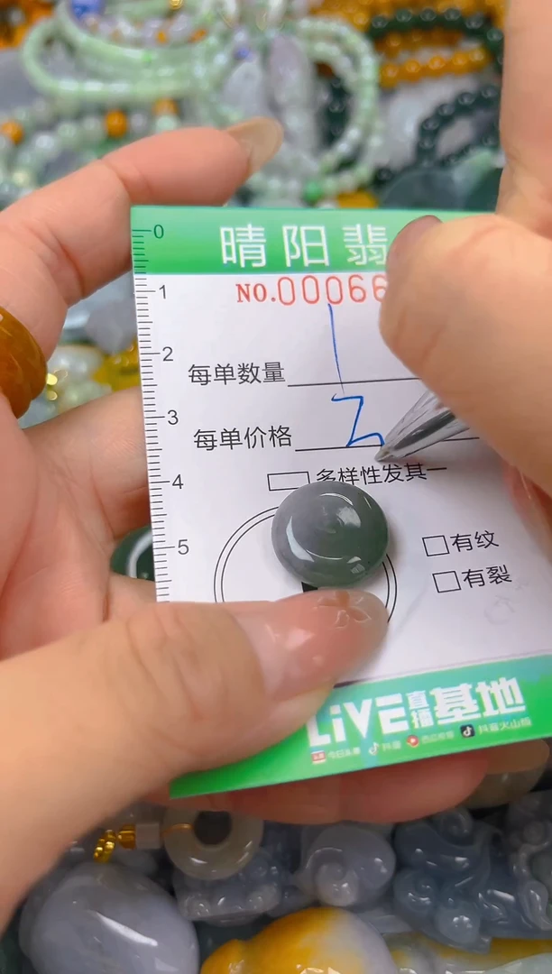 翡翠未镶嵌颈饰闪购0006684